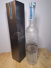 Empty Bottle of Belvedere