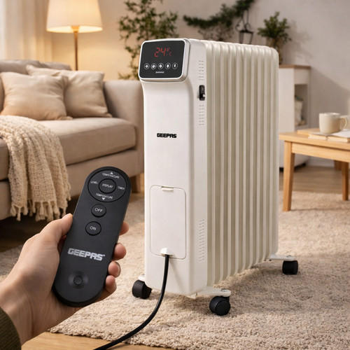 Geepas 2500w oil filled - oil,