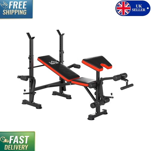 Adjustable weight bench - 6-in-1,