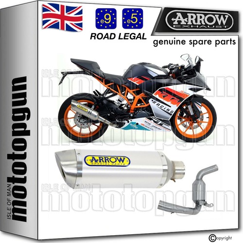 Arrow homologated cat silencer - homologated,