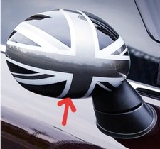 Wing Mirror Cover Caps Black