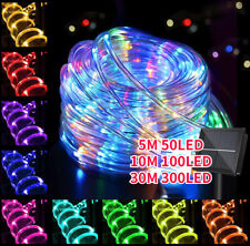 Solar Rope Lights Outdoor Tube