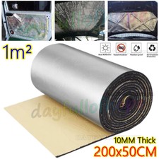 2M Sound Deadening Mat Roll Car Van Insulation 10mm Thick Closed Cell Foam Mat