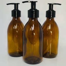 250ml Amber Glass Bottles with