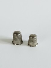 Pair Of Vintage Thimbles