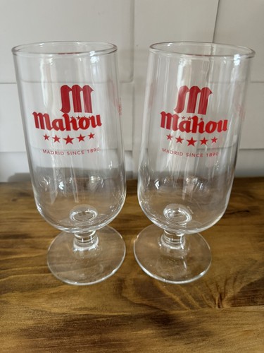 Mahou chalice glasses pint - x,