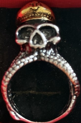Captain octopus skull - skull, ring