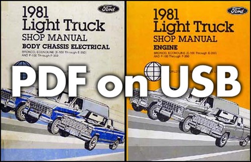1981 ford truck service - truck,