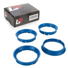 4x Centering Rings Blue for