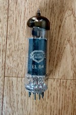 Vintage Mullard EL84 6BQ5, April 1955, Tested, Made In Holland