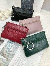 Women Key Ring Leather Mini