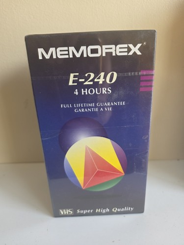 Memorex 240 vhs - vhs, tape