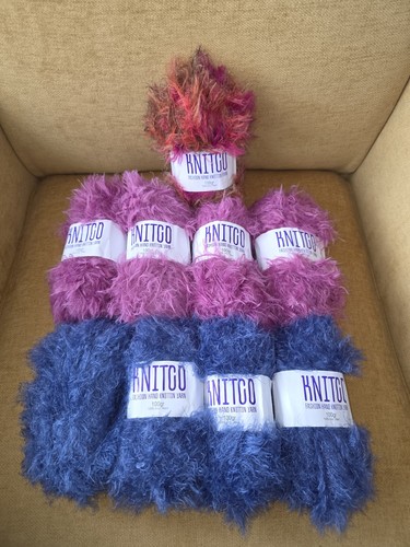 Knitco eyelash fluffy fancy - eyelash,