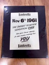 LAMBRETTA Original Vintage 61