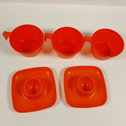 Retro plastic red drinking - 3,