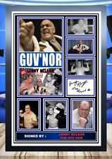 (6) lenny mclean gangster signed unframed/framed photograph (reprint) @@@@@@@