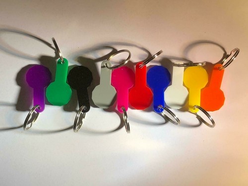 Shopping trolley token - trolley,