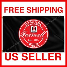 International Harvester IH Farmall Tractor Flag 3x5 FT Banner W Grommets