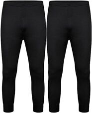 2 Pack Mens Long Johns Thermal Trousers Warm Underwear Baselayer Bottom Thermals
