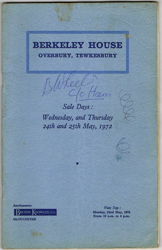 1972 auction catalogue - 1972,