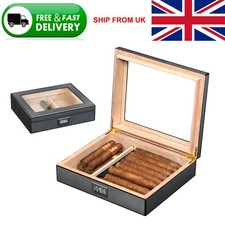 25ct Cedar Wood Cigar Humidor