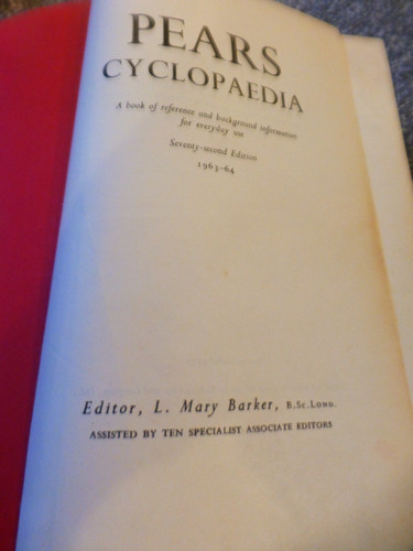 Pears encyclopedia 1963 - pears,
