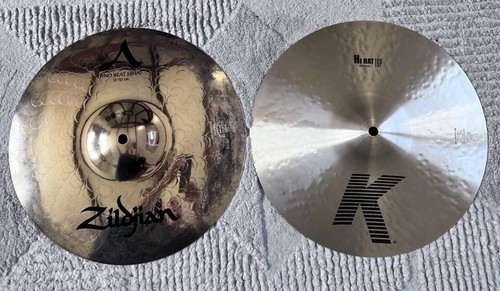 Zildjian hats top and - and, a