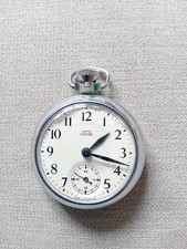 VERY GOOD VINTAGE 1958 SMITHS EMPIRE POCKET WATCH , SERVICED