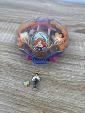 1996 Polly Pocket Disney Little Mermaid Clamshell Vintage Bluebird Vintage Toy