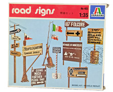 Italeri 403 Road Signs 1/35