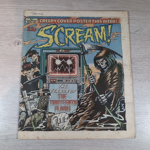 Scream comic issue number 7 - comic,