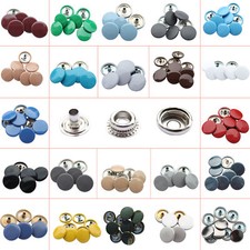 15mm 4 Parts Press Studs