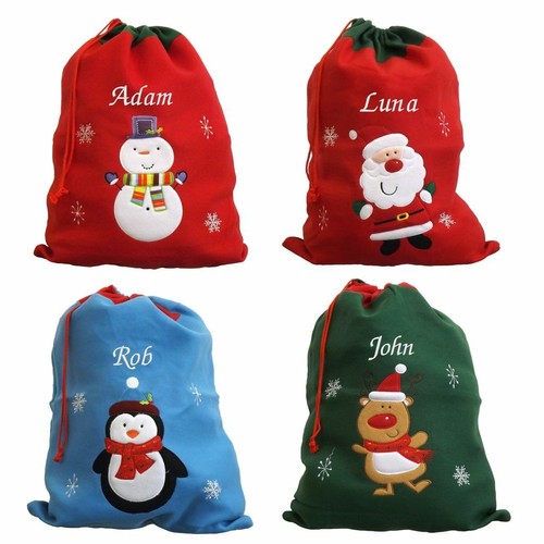 Personalised christmas sack - personalised,