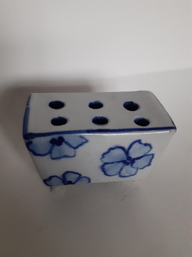 Vintage delft ceramic - delft, flower