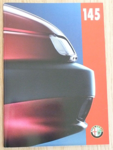 Alfa romeo 145 range brochure - 145,