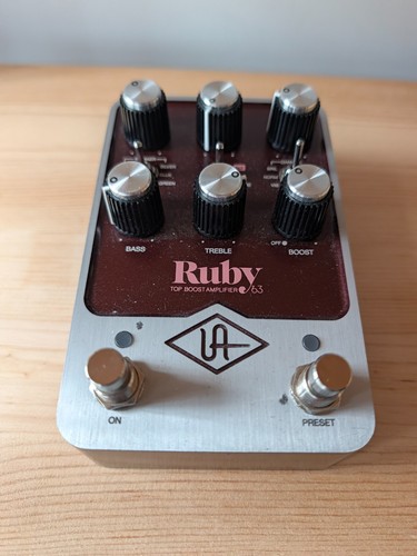 Universal audio uafx ruby - audio,