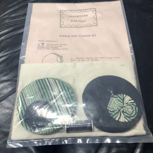 🧵Suffolk puff cushion kit