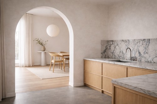 Scandi nordic kitchen cabinet - scandi,