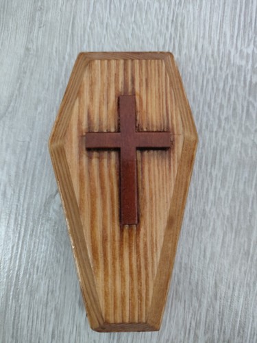 Handcrafted coffin shaped - handcrafted, coffin-shaped