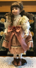 RARE LARGE PORCELAIN DOLL WITH