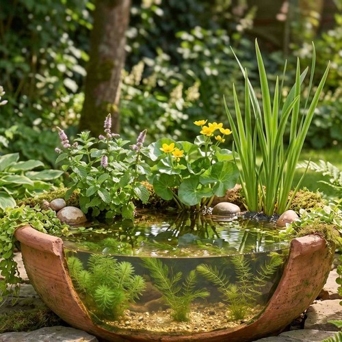 Small water feature - small,