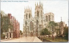 York Antique Postcard Minster