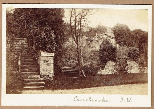 Carisbrooke castle isle of - carisbrooke, castle,