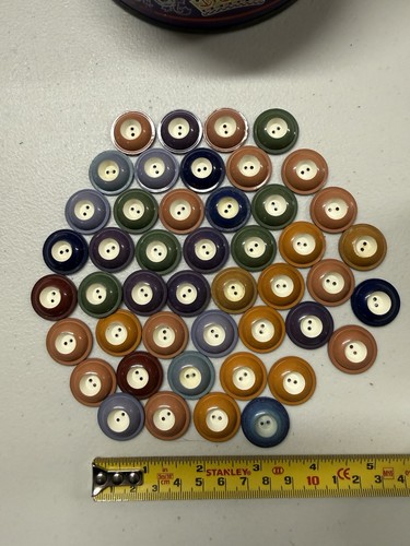 Vintage cardigan buttons - vintage, job