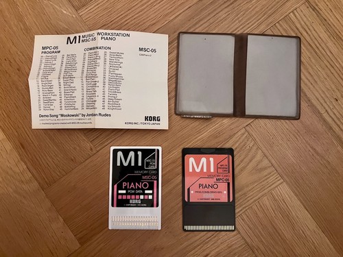 Korg piano mpc msc 05 - m1, msc-05