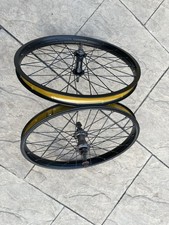 20" Mafia Kush Bmx wheel Set - 9T Black 12mm/10mm