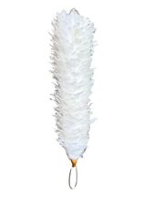 12” Heavyweight Pur White,Green,Red Feather Bonnet Hackle Piper,Drum Major