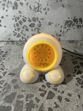 Onaroo Talking Teach Me Time Alarm Clock (nightlight) Digital.VGC