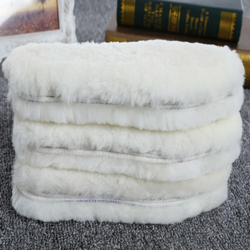 Wool sheepskin insoles fluffy - wool,