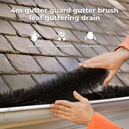 Gutter guard brush - 4m,